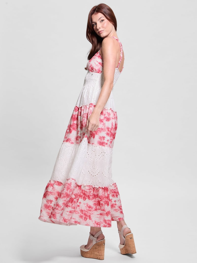 One Size Savina Linen Maxi Dress | GUESS