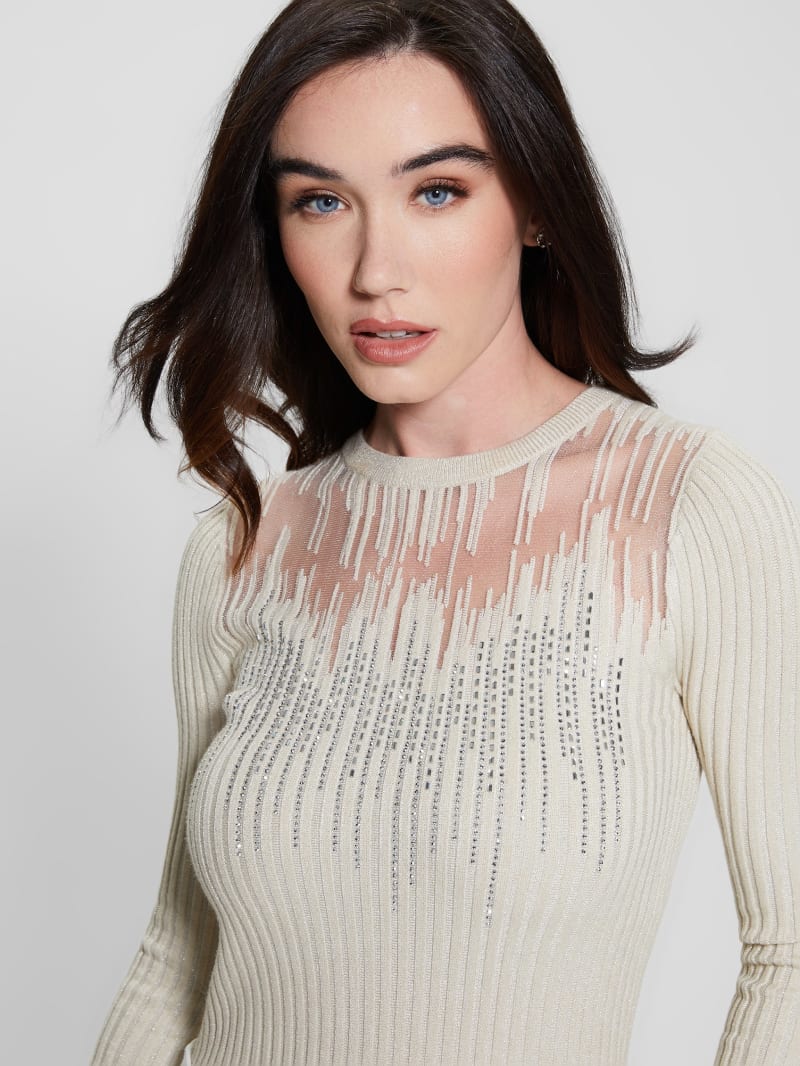 Claudine Embellished Sweater
