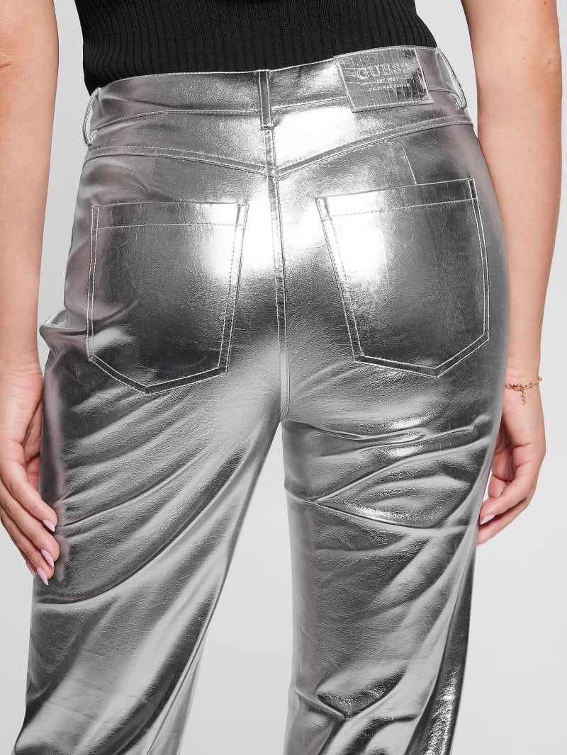 Guess butter faux leather pants clearance