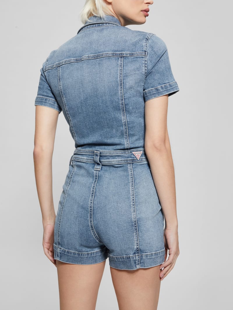 Guess denim romper clearance