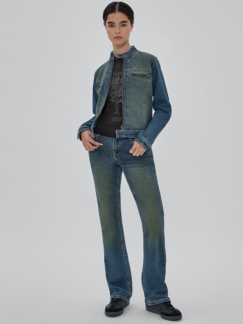 Guess USA ジャケット GUESS Originals Moto Zip Up Jacket | GUESS