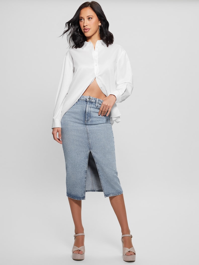 Guess oversized tee womens shop