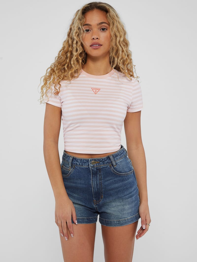 GUESS Originals Eco Striped Baby Tee
