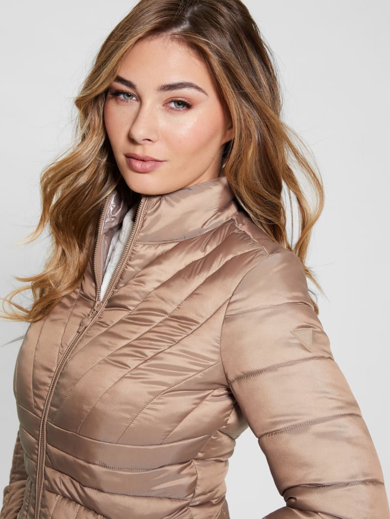 Guess puffer jacket ladies sales
