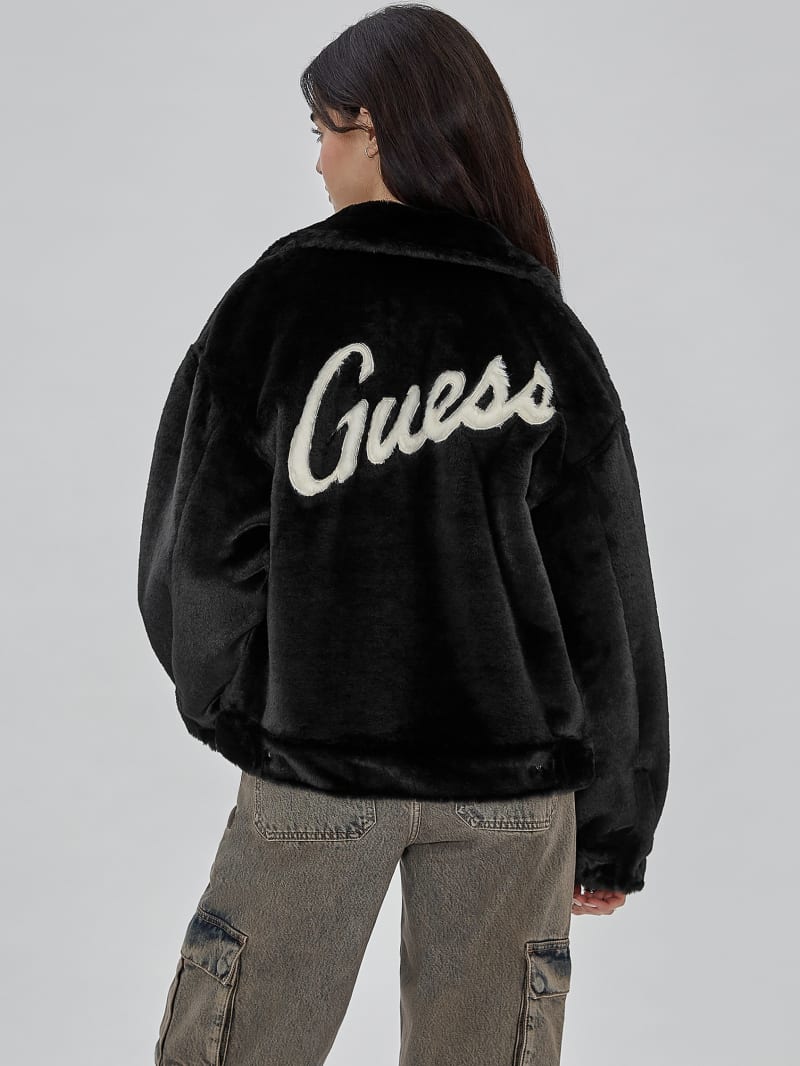 Guess fluffy jacket 2025