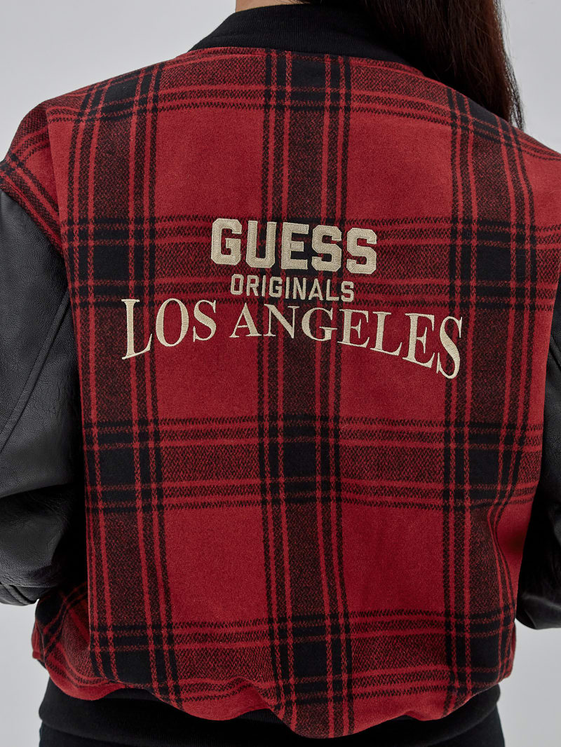 Guess 2024 plaid jacket