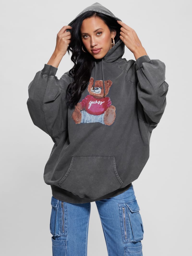 Guess mesh hoodie best sale