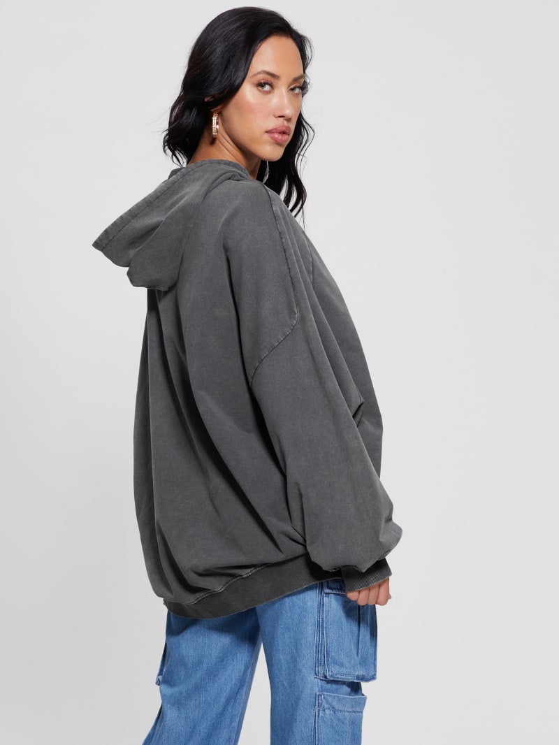 Washed Oversize Hoodie | GUESS