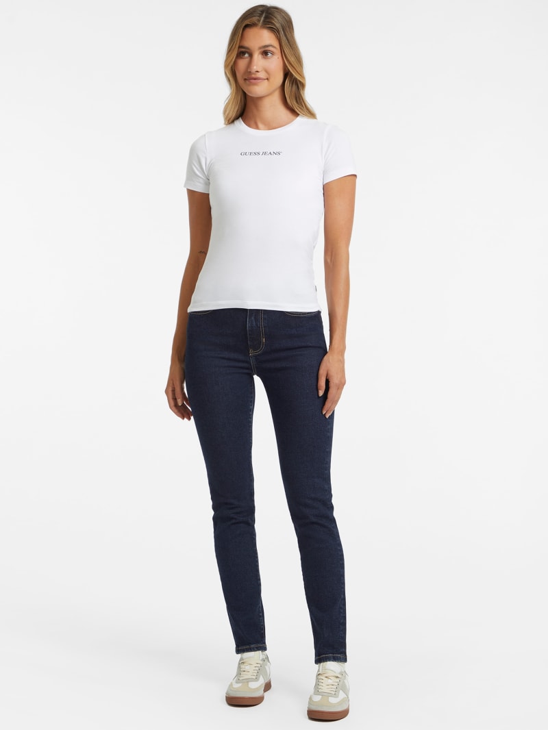 GUESS JEANS G05 High Rise Skinny Jeans Gj Dark Wash 27