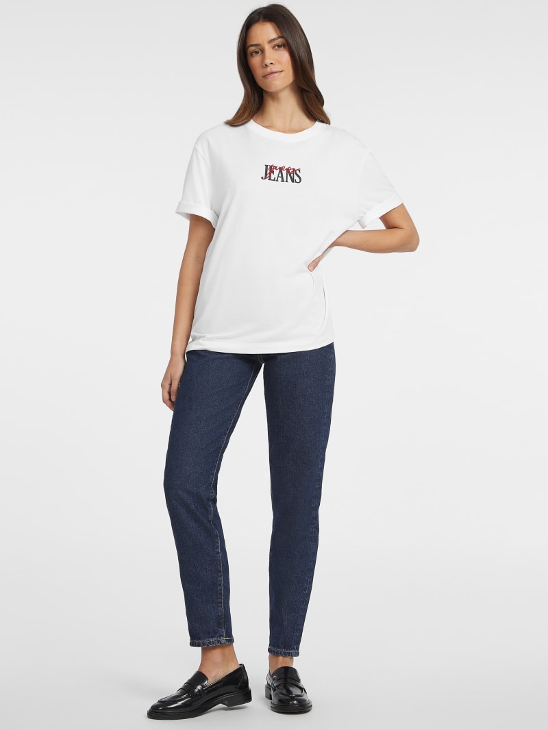 Oversized Mixed Logo Tee GUESS