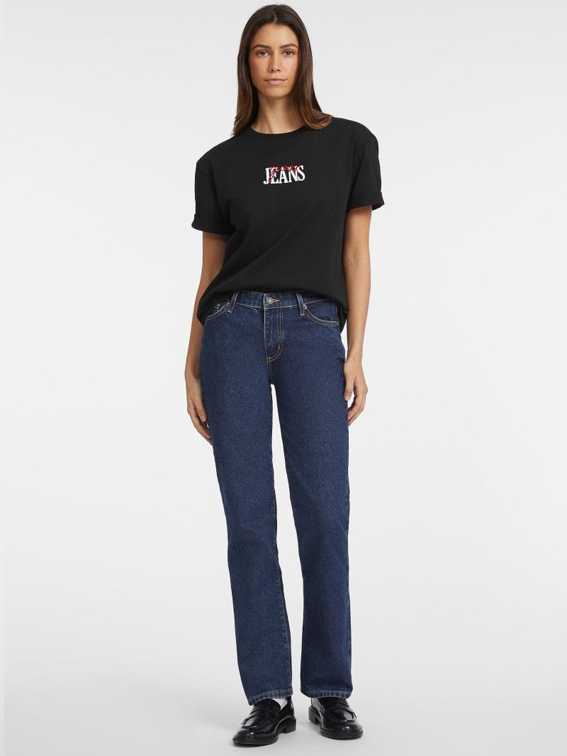 Oversized Mixed Logo Tee