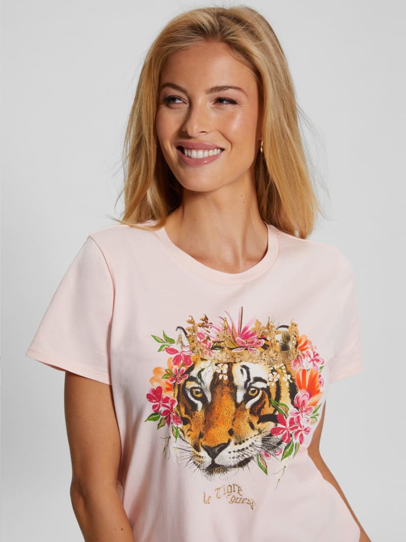 Guess graphic tees womens outlet