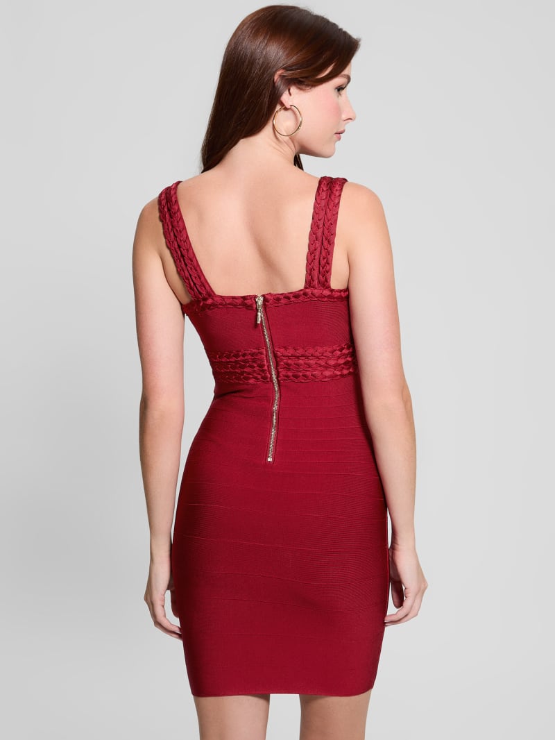 Guess red bandage dress store