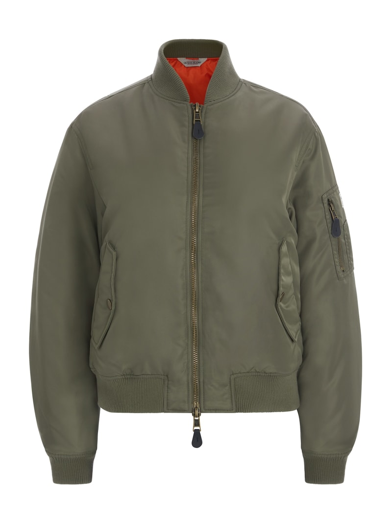 Nylon Bomber Jacket