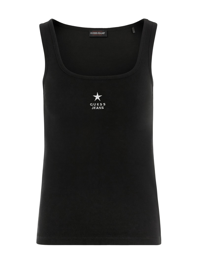Slim Embroidered Star Tank GUESS Canada