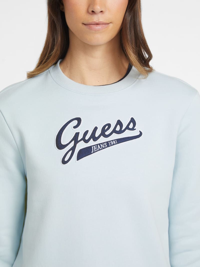 Script Logo Sweatshirt Women | GUESS Jeans®