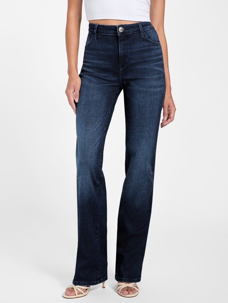 シェイキーウーマン Zaida Jacquard Denim Midi Dress | GUESS Factory