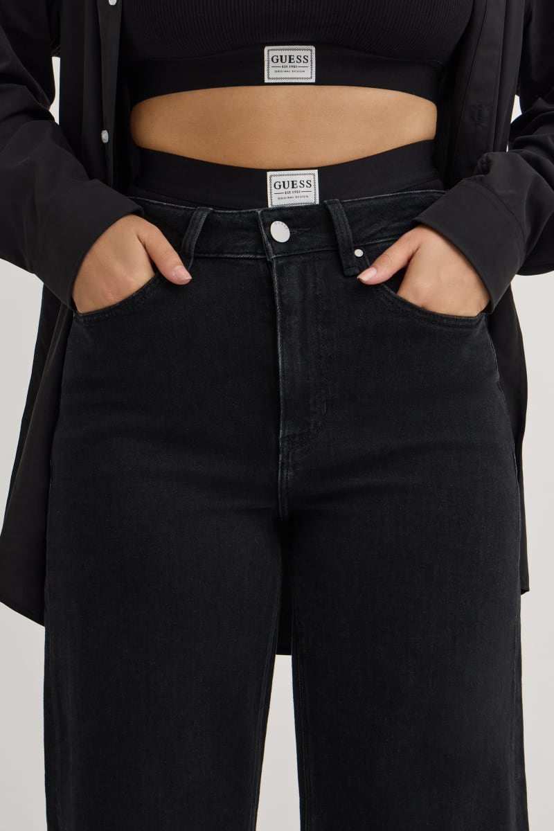 Wide leg jeans
