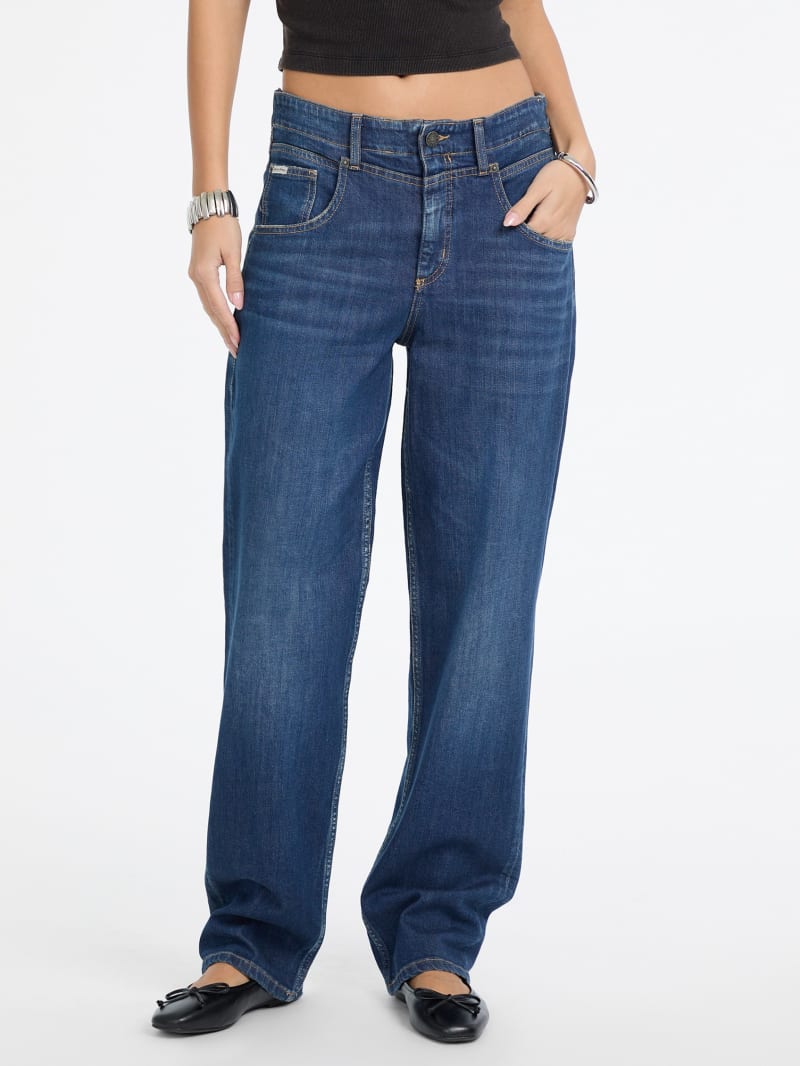 GUESS® Boyfriend Front-Yoke Jeans