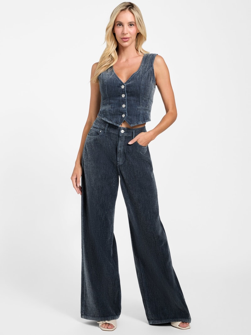 GUESS® Eco Bellflower Wide-Leg Jeans