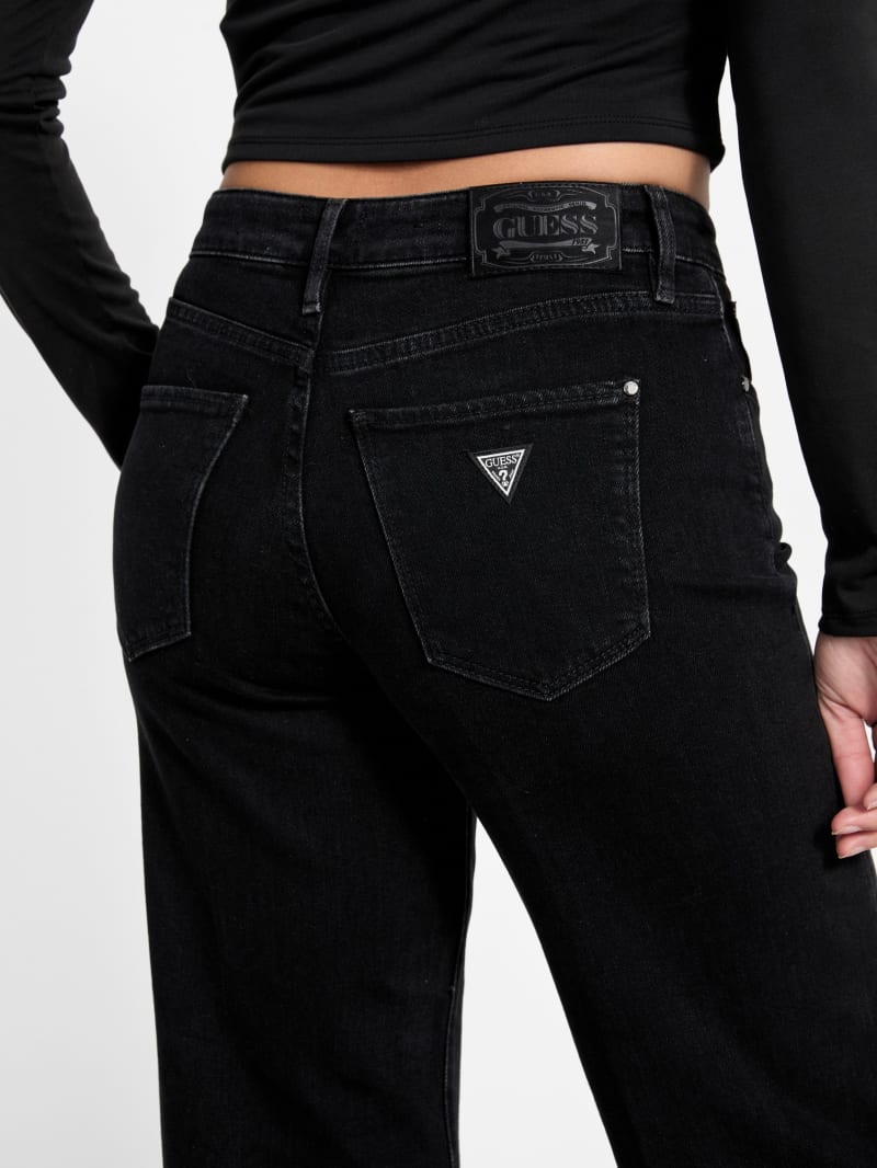 Sexy Cashmere-Blend Palazzo Jeans