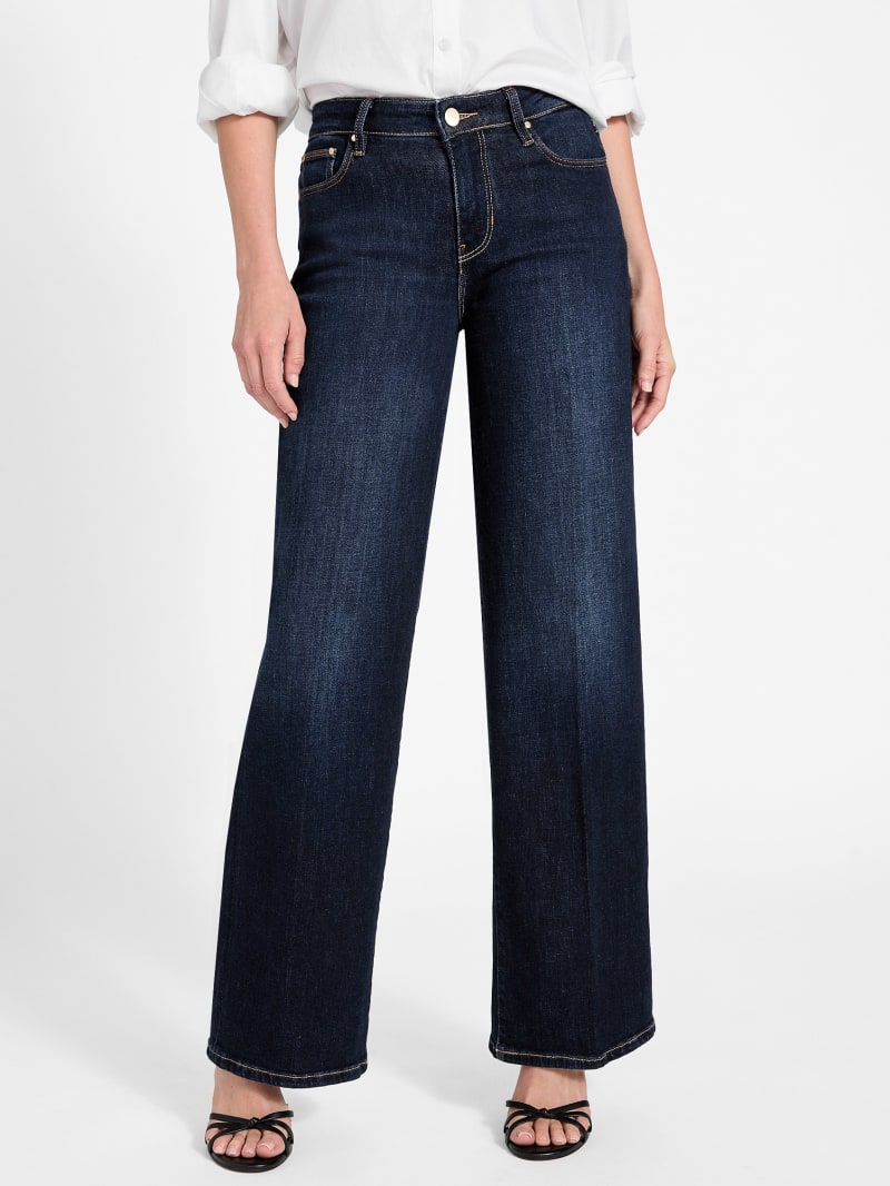 GUESS® Mid-Rise Sexy Palazzo Wide-Leg Jeans
