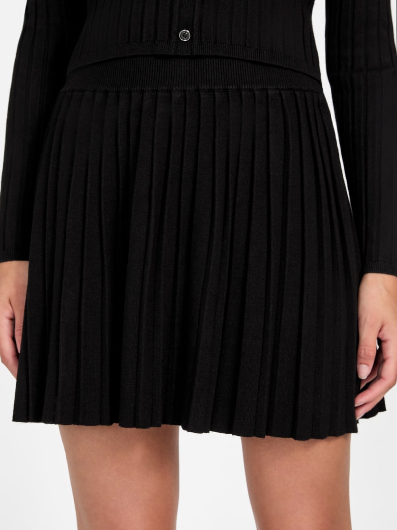 Eco Pleated Miranda Sweater Skirt