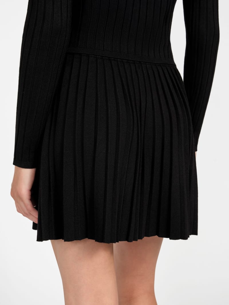 Eco Pleated Miranda Sweater Skirt