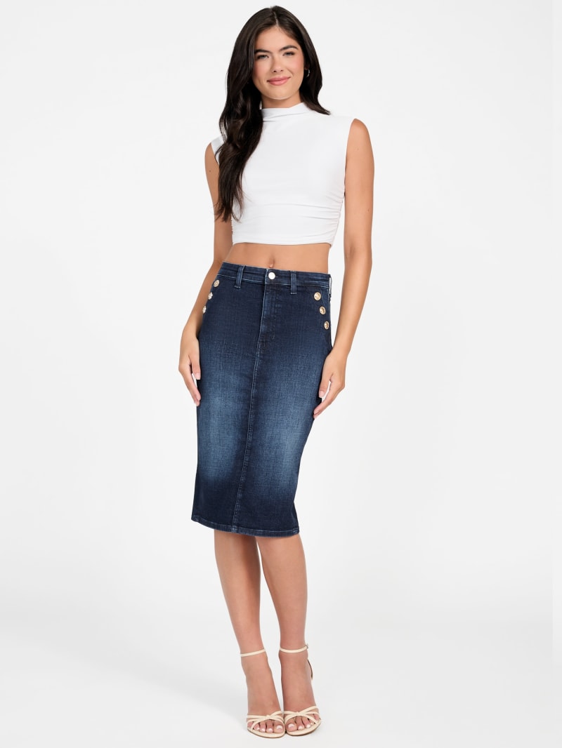 GUESS® Eco Riley Denim Pencil Skirt