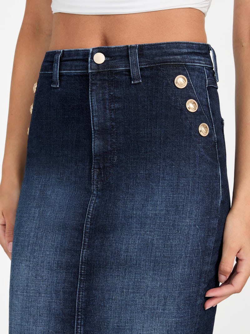 Eco Riley Denim Pencil Skirt | GUESS