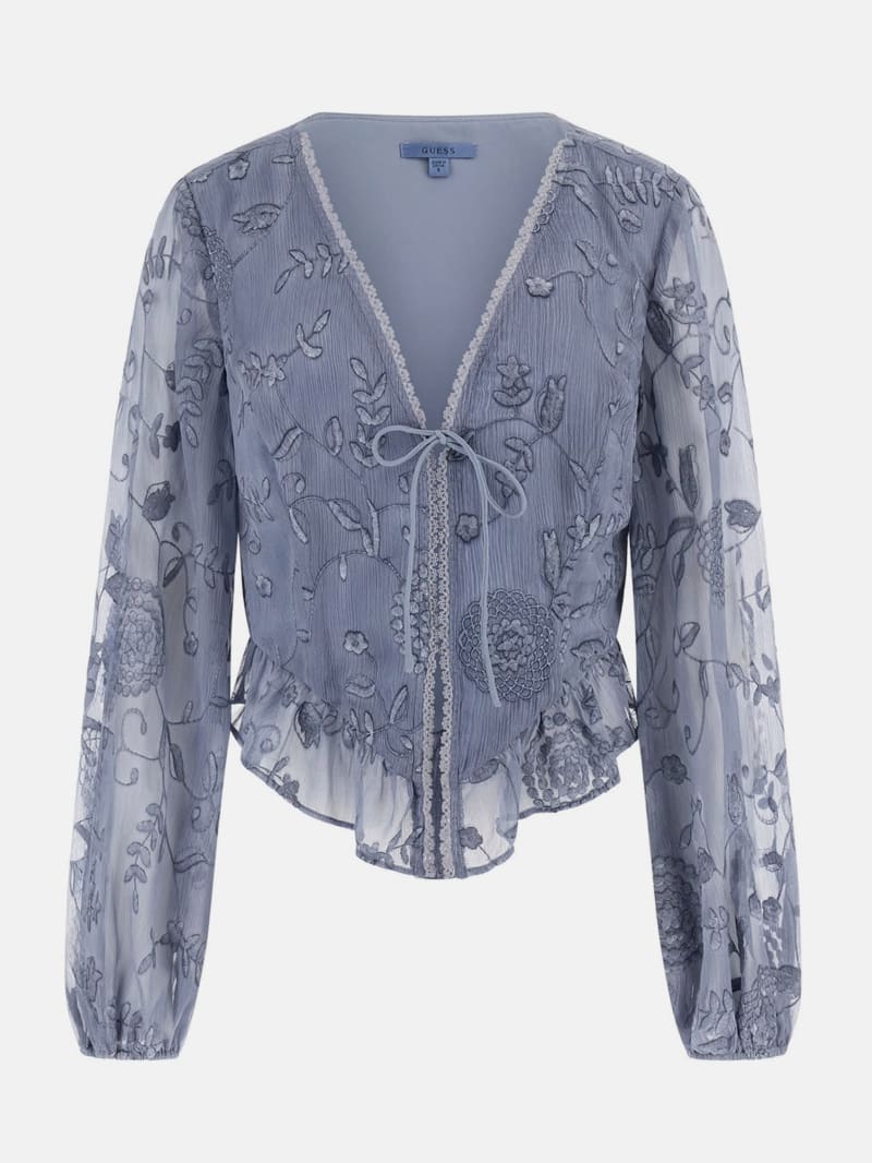 Seiah Tie-Front Top