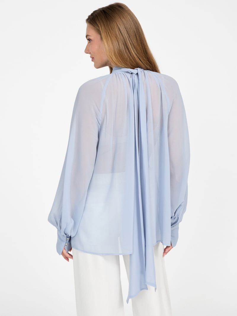 Eco Audrine Bow Blouse