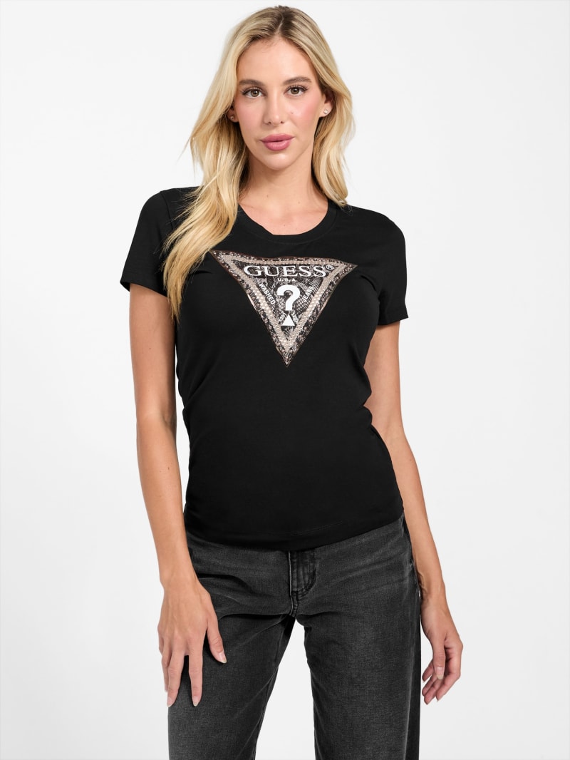 Eco Python Triangle Tee | GUESS