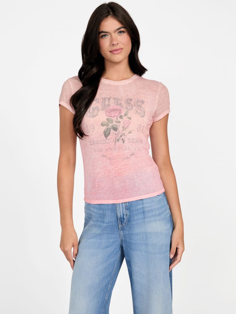 Roses Logo Burnout Tee