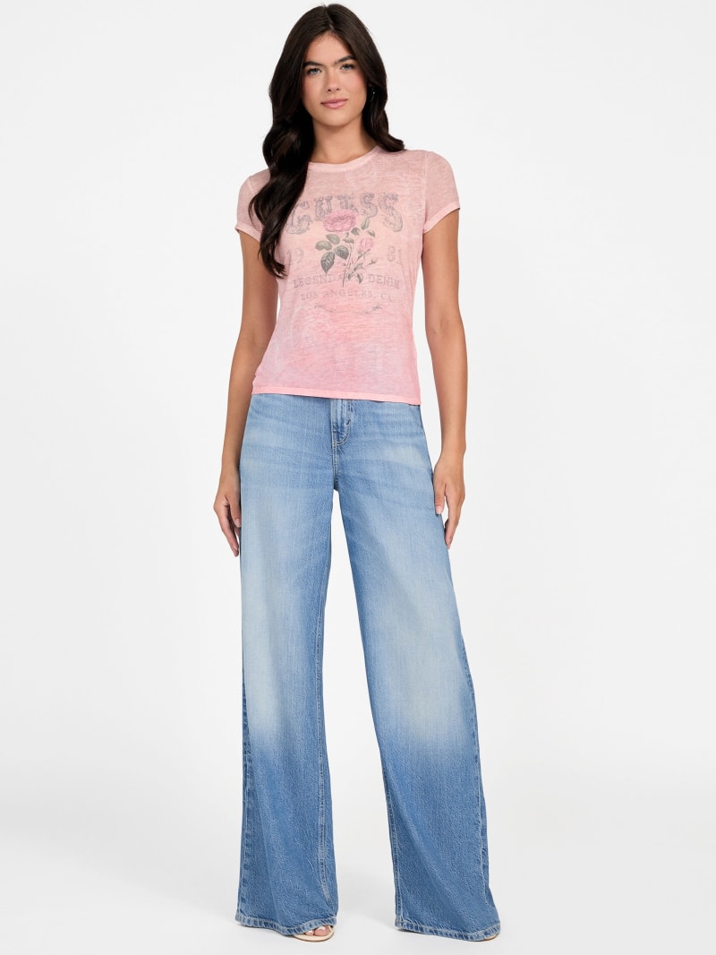 Roses Logo Burnout Tee