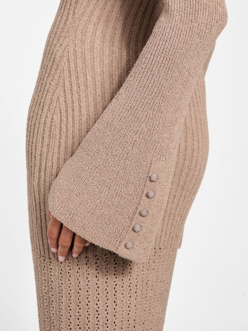 Shinju Sweater Dress with Shrug