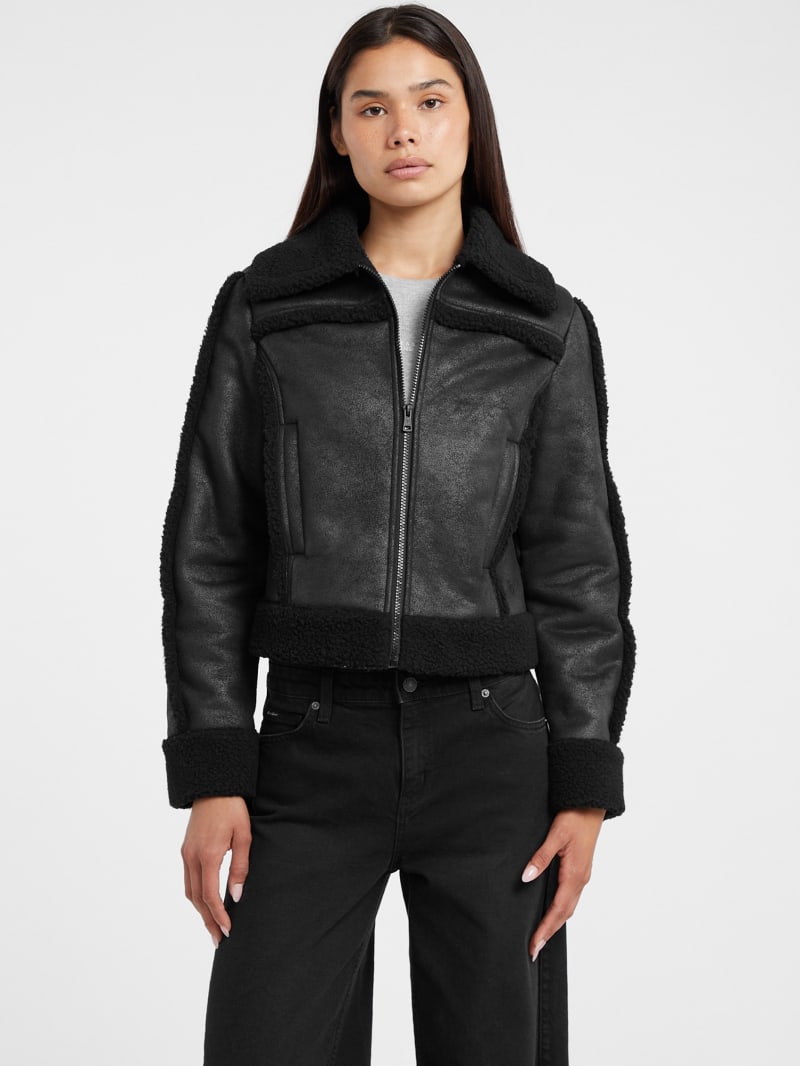 GUESS® Faux-Shearling Jacket