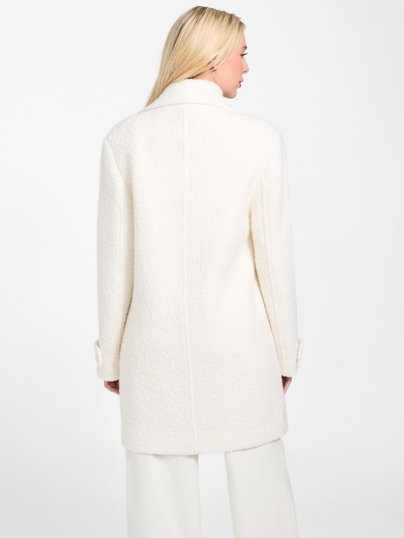 Eco Leona Wool-Blend Peacoat