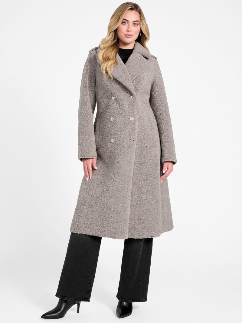 GUESS® Laila Faux-Fur Coat