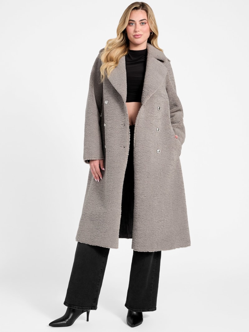 GUESS® Laila Faux-Fur Coat
