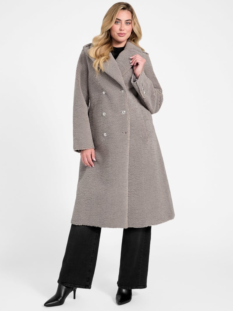 GUESS® Laila Faux-Fur Coat