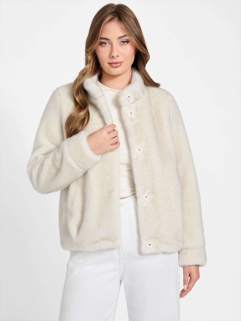 ジャケット・アウター carla fluffy jacket カーラ CARLA fluffy jacket カーラ CARLA fluffy jacket Fox Fur Coat