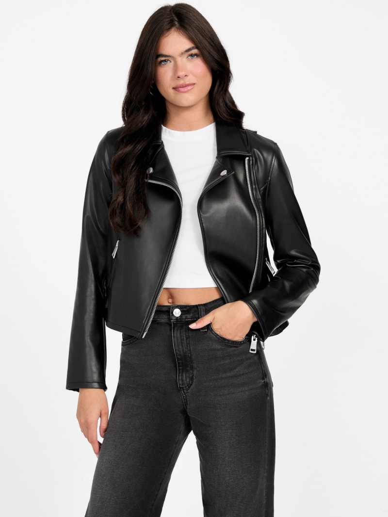 Miko Faux-Leather Moto Jacket