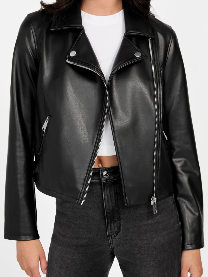 Miko Faux-Leather Moto Jacket