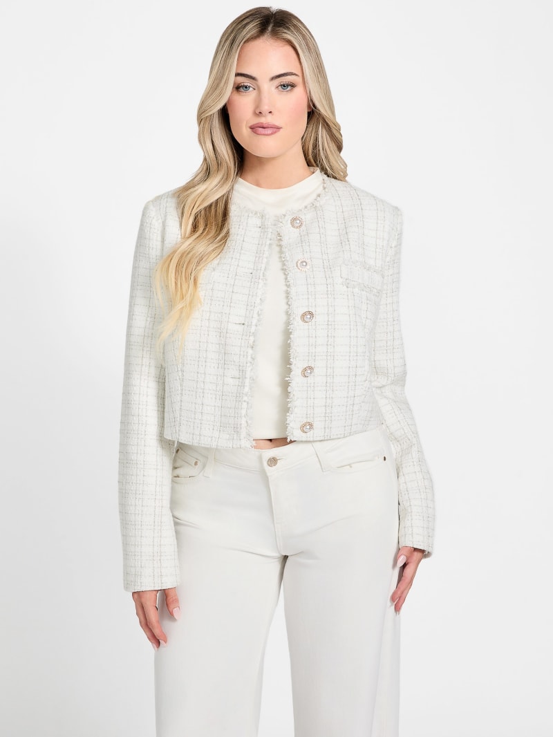 GUESS® Eco Sandra Tweed Jacket