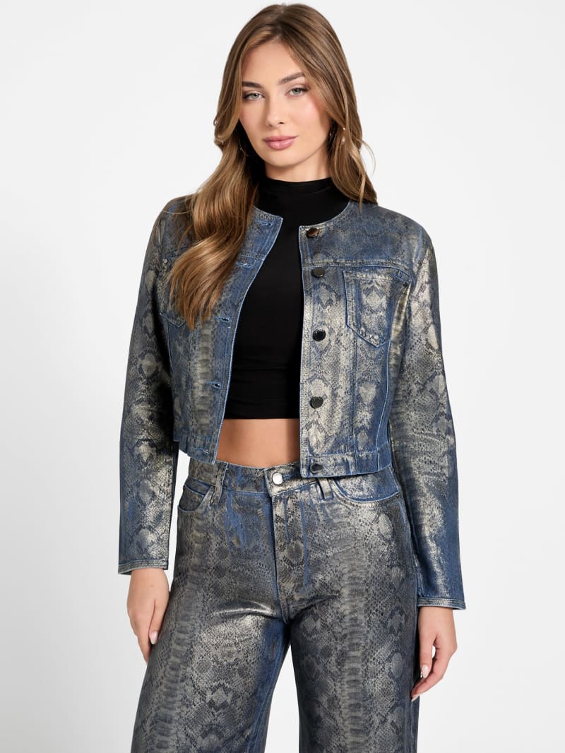GUESS® Tersa Snakeskin Jacket Women