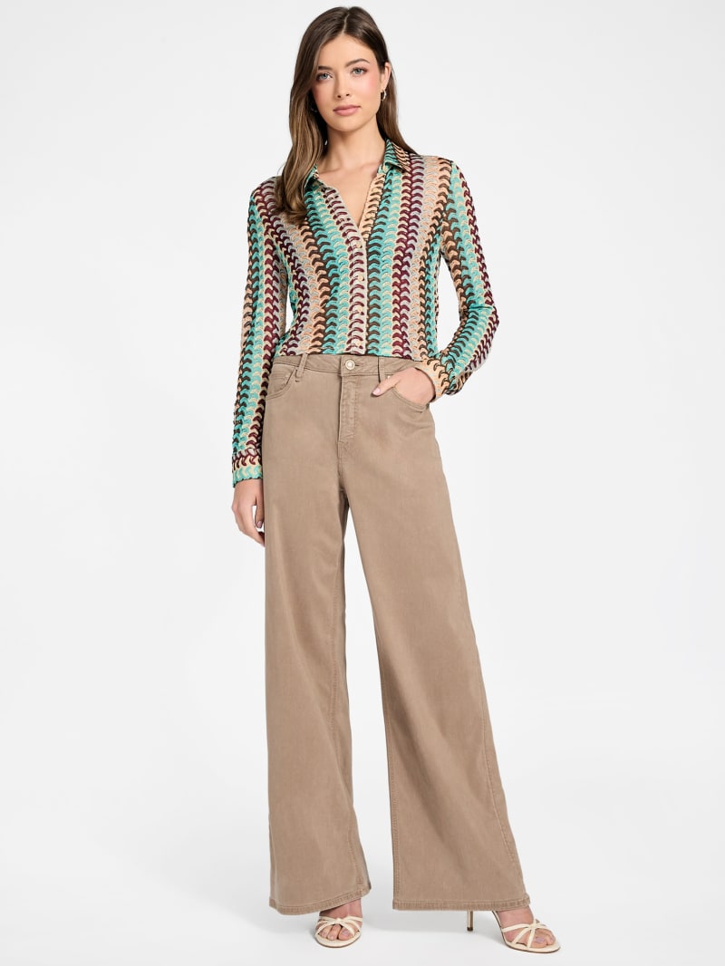 GUESS® Izzy Striped Knit Shirt