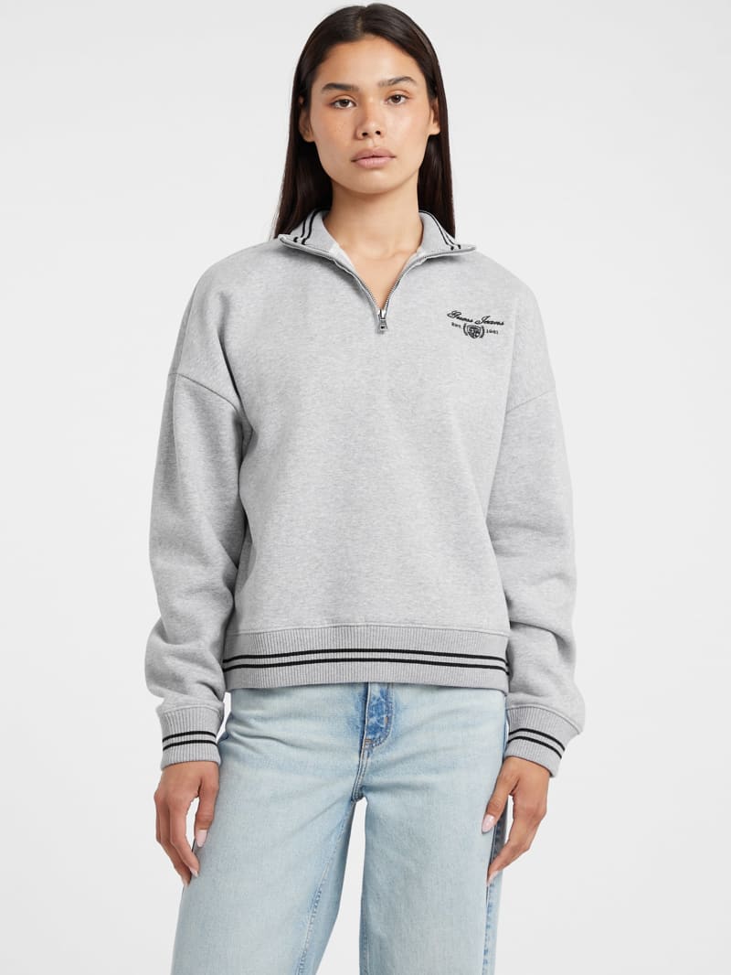 Half-Zip Fleece Sweater