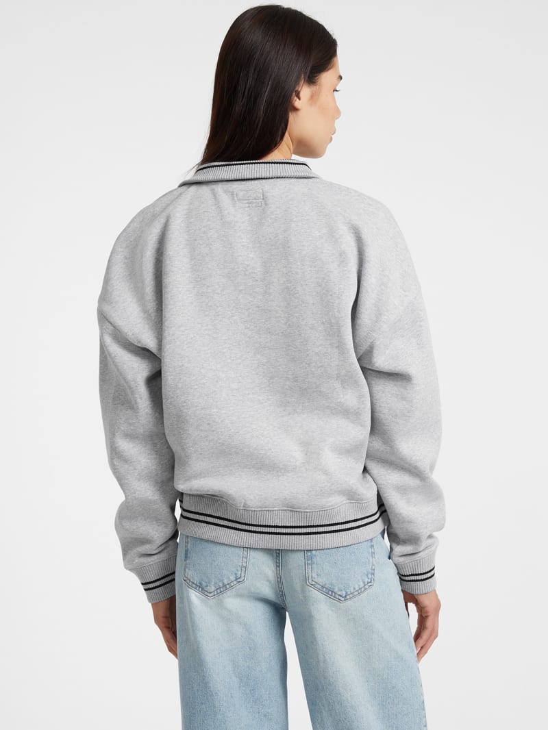 Half-Zip Fleece Sweater