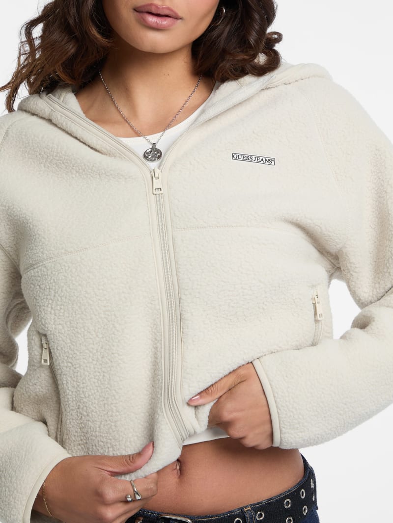 Faux-Sherpa Hoodie